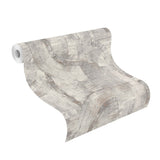 Advantage 4096-554779 Abe Light Grey Geo Wallpaper