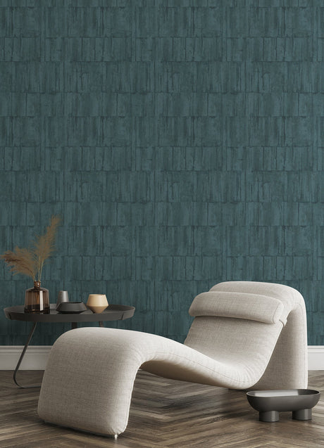 Advantage 4096-560336 Buck Teal Horizontal Wallpaper