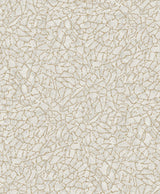 A-Street Prints 4105-86624 Soma Silver Metallic Crackling Wallpaper