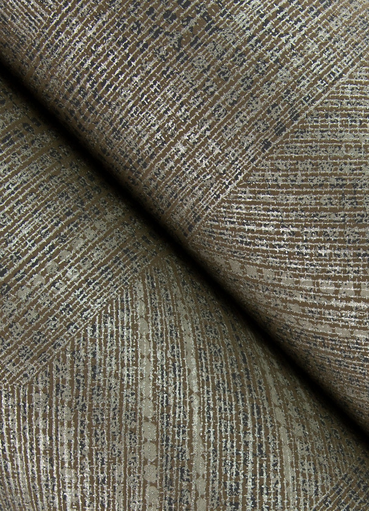 A-Street Prints 4105-86630 Ladon Brown Metallic Texture Wallpaper