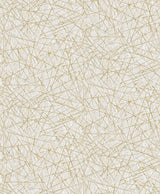 A-Street Prints 4105-86631 Bulan Champagne Abstract Lines Wallpaper