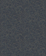 A-Street Prints 4105-86634 Bulan Dark Blue Abstract Lines Wallpaper