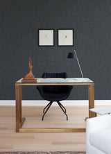 A-Street Prints 4105-86634 Bulan Dark Blue Abstract Lines Wallpaper
