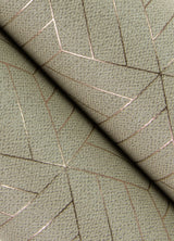 A-Street Prints 4105-86642 Izarra Copper Geometric Block Wallpaper