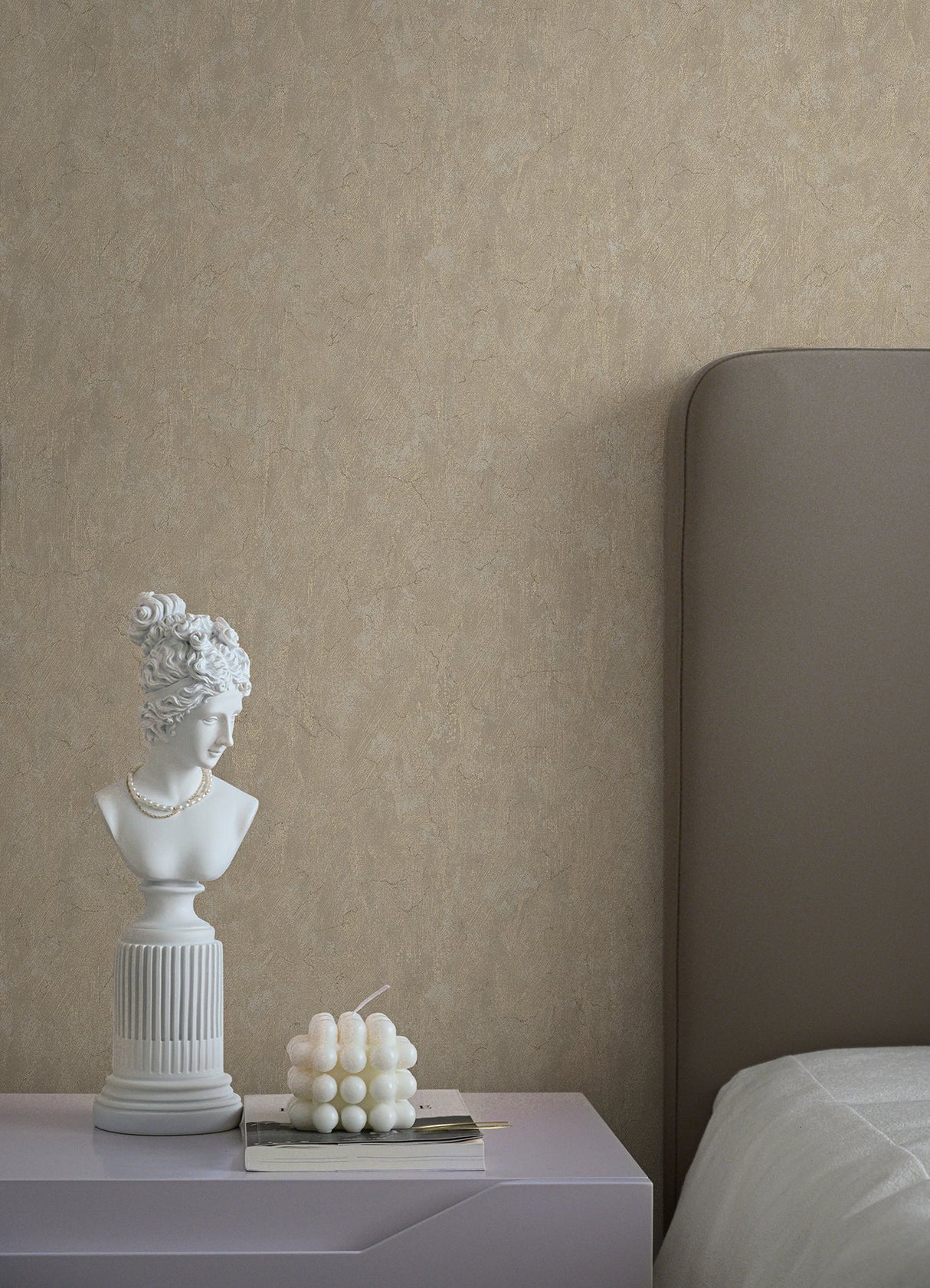 A-Street Prints 4105-86646 Pliny Off-White Distressed Texture Wallpaper