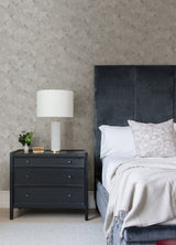 A-Street Prints 4105-86650 Mahina Pewter Floral Vine Wallpaper