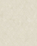 A-Street Prints 4105-86652 Rauta Pearl Hexagon Tile Wallpaper