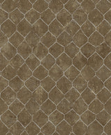 A-Street Prints 4105-86655 Rauta Brass Hexagon Tile Wallpaper