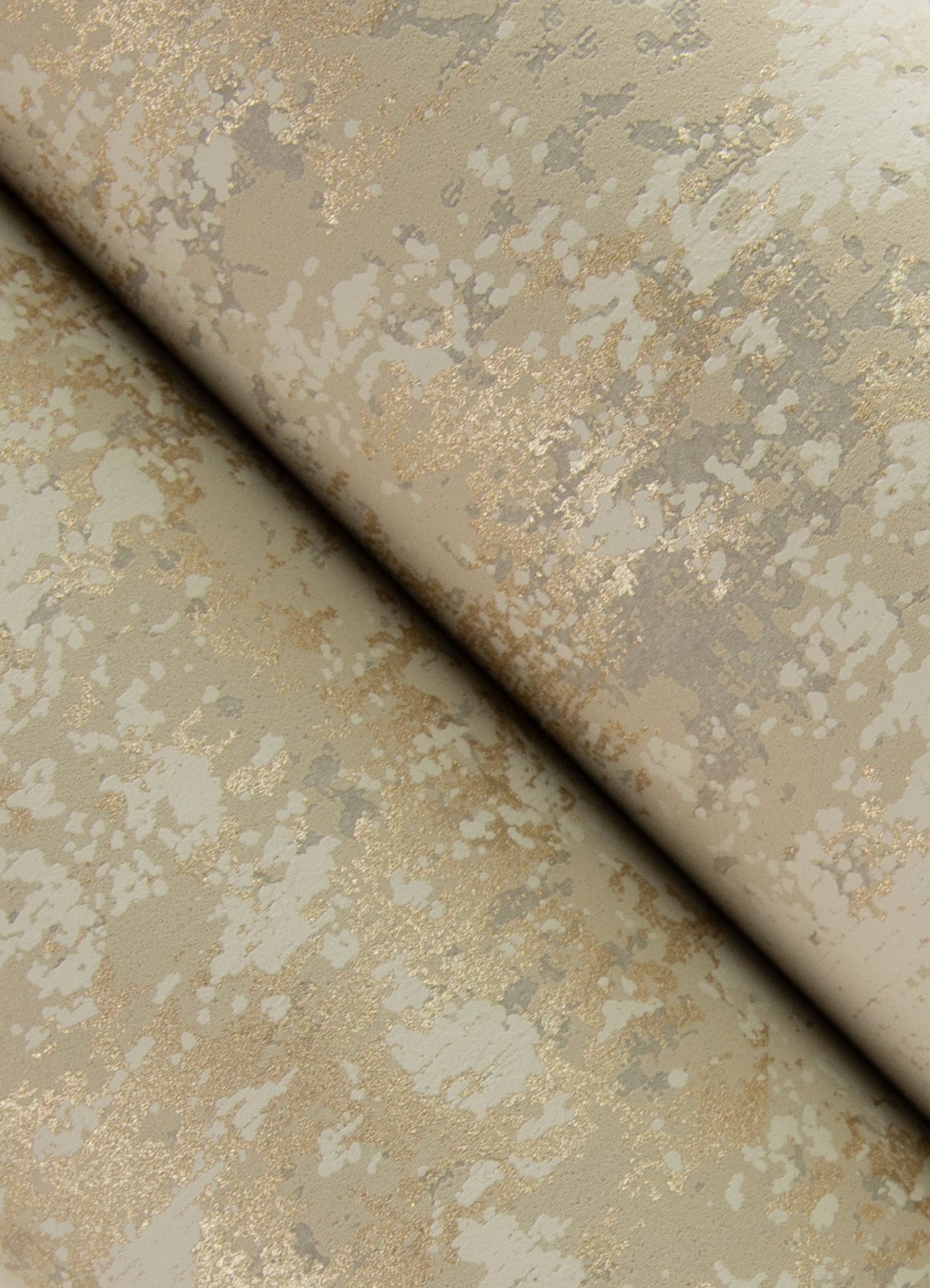 A-Street Prints 4105-86662 Haliya Gold Metallic Plaster Wallpaper