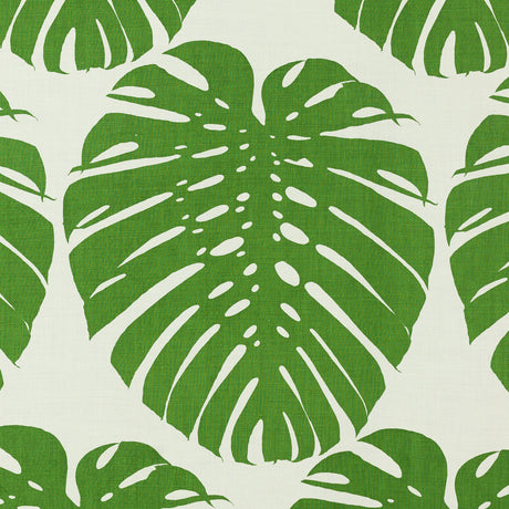 Schumacher 410V19 EXOTICUS in ELEPHANT LEAF Fabric - RAOUL T