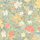 A-Street Prints 4111-63018 Midsommar Sage Floral Medley Wallpaper