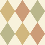 A-Street Prints 4111-63027 Kalas Mustard Diamond Wallpaper