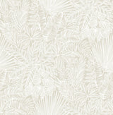 A-Street Prints 4120-26805 Vita Off-White Botanical Wallpaper