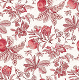 A-Street Prints 4120-26812 Cecilia Red Fruit Wallpaper