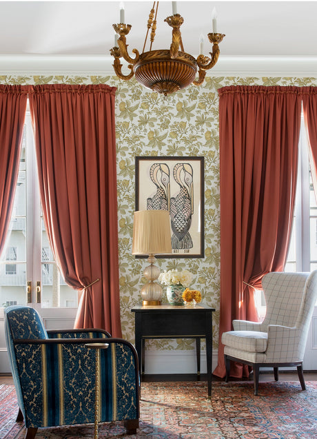 A-Street Prints 4120-26813 Cecilia Honey Fruit Wallpaper