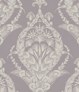 A-Street Prints 4120-26820 Arlie Lavender Botanical Damask Wallpaper