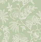 A-Street Prints 4120-26823 Maeve Sage Jacobean Trail Wallpaper