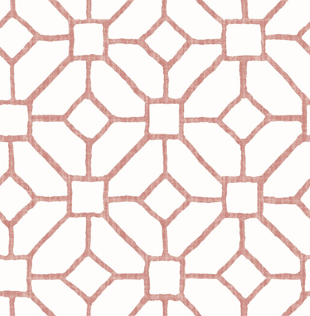 A-Street Prints 4120-26831 Addis Beige Trellis Wallpaper - Eade's Wallpaper