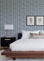 A-Street Prints 4120-26844 Myrtle Black Abstract Stripe Wallpaper - Eade's Wallpaper
