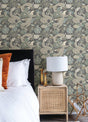 A-Street Prints 4120-72006 Yanci Green Dragon Wallpaper - Eade's Wallpaper