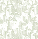 A-Street Prints 4121-25702 Ramble Sage Geometric Wallpaper