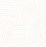 A-Street Prints 4121-26902 Helene Pink Geometric Lines Wallpaper