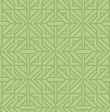 A-Street Prints 4121-26927 Hesper Green Geometric Wallpaper