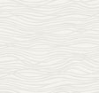 A-Street Prints 4121-72205 Galyn Rose Gold Pearlescent Wave Wallpaper - Eade's Wallpaper