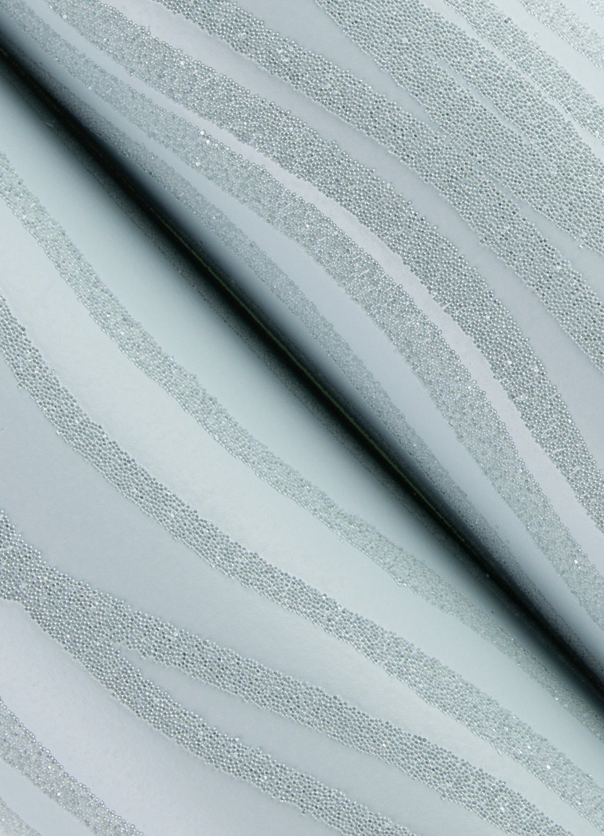 A-Street Prints 4121-72207 Galyn Sky Blue Pearlescent Wave Wallpaper