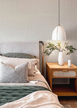 A-Street Prints 4122-26652 Glynn Light Grey Chevron Wallpaper