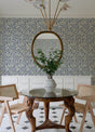 A-Street Prints 4122-27038 Divine Slate Abstract Medallion Wallpaper - Eade's Wallpaper