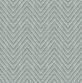A-Street Prints 4122-27044 Glynn Denim Chevron Wallpaper