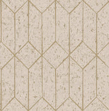 Advantage 4125-26702 Hayden Bone Concrete Trellis Wallpaper