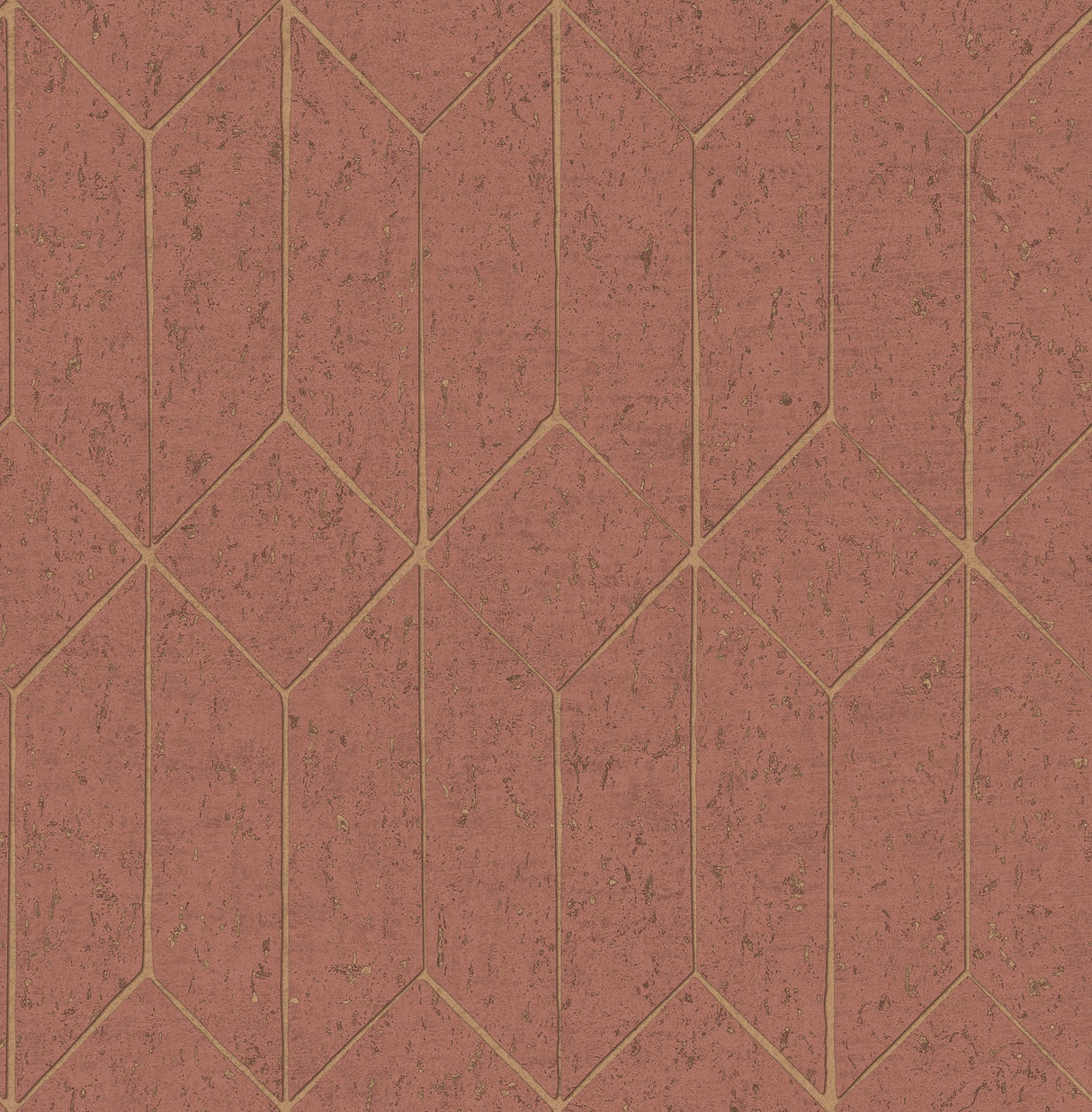 Advantage 4125-26703 Hayden Raspberry Concrete Trellis Wallpaper