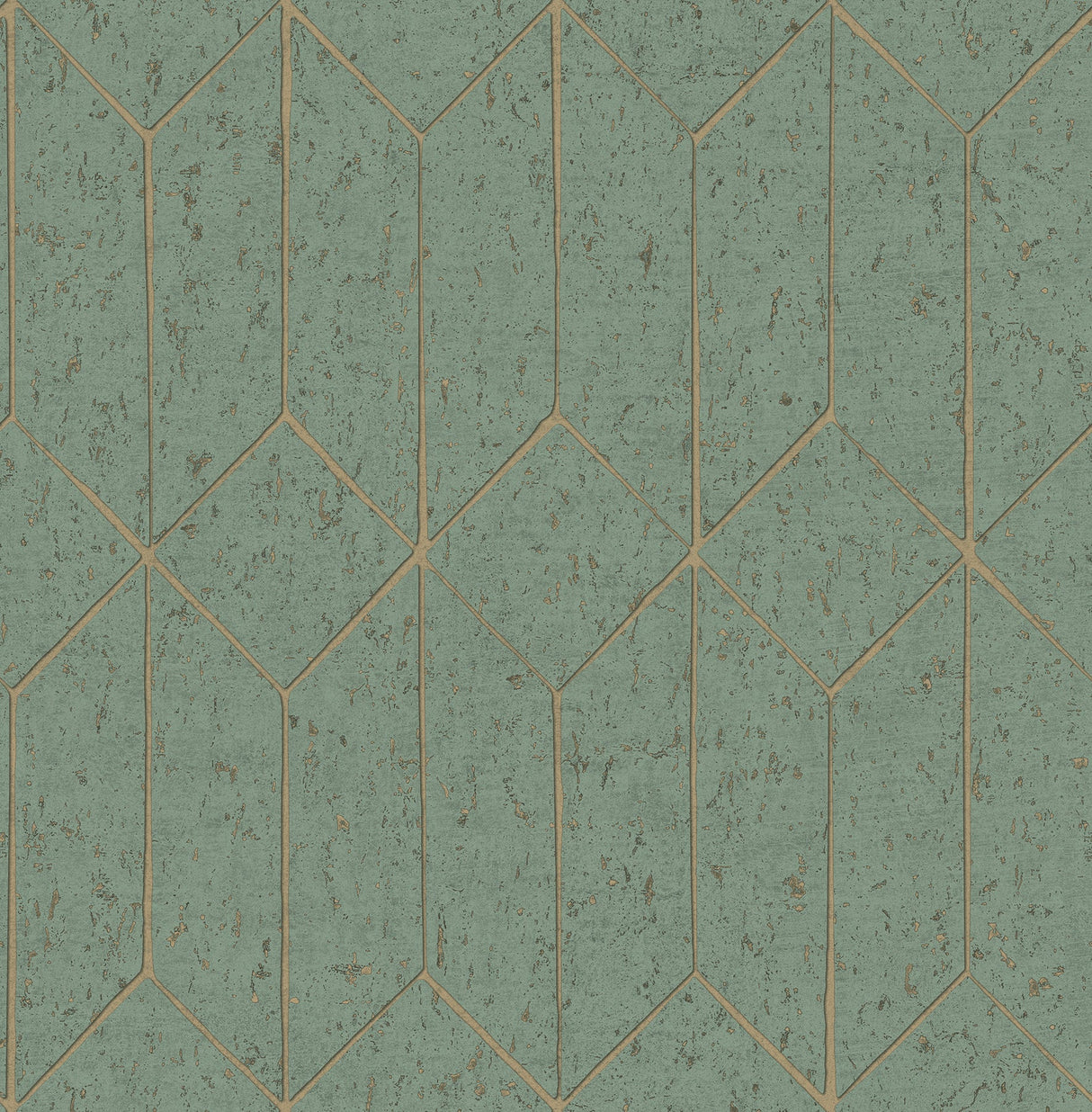 Advantage 4125-26704 Hayden Mint Concrete Trellis Wallpaper