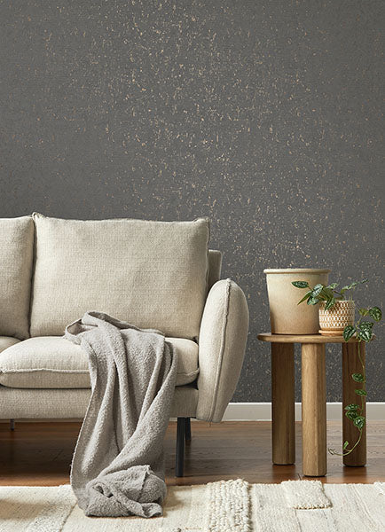 Eade’s Callie Charcoal Concrete Wallpaper Charcoal
