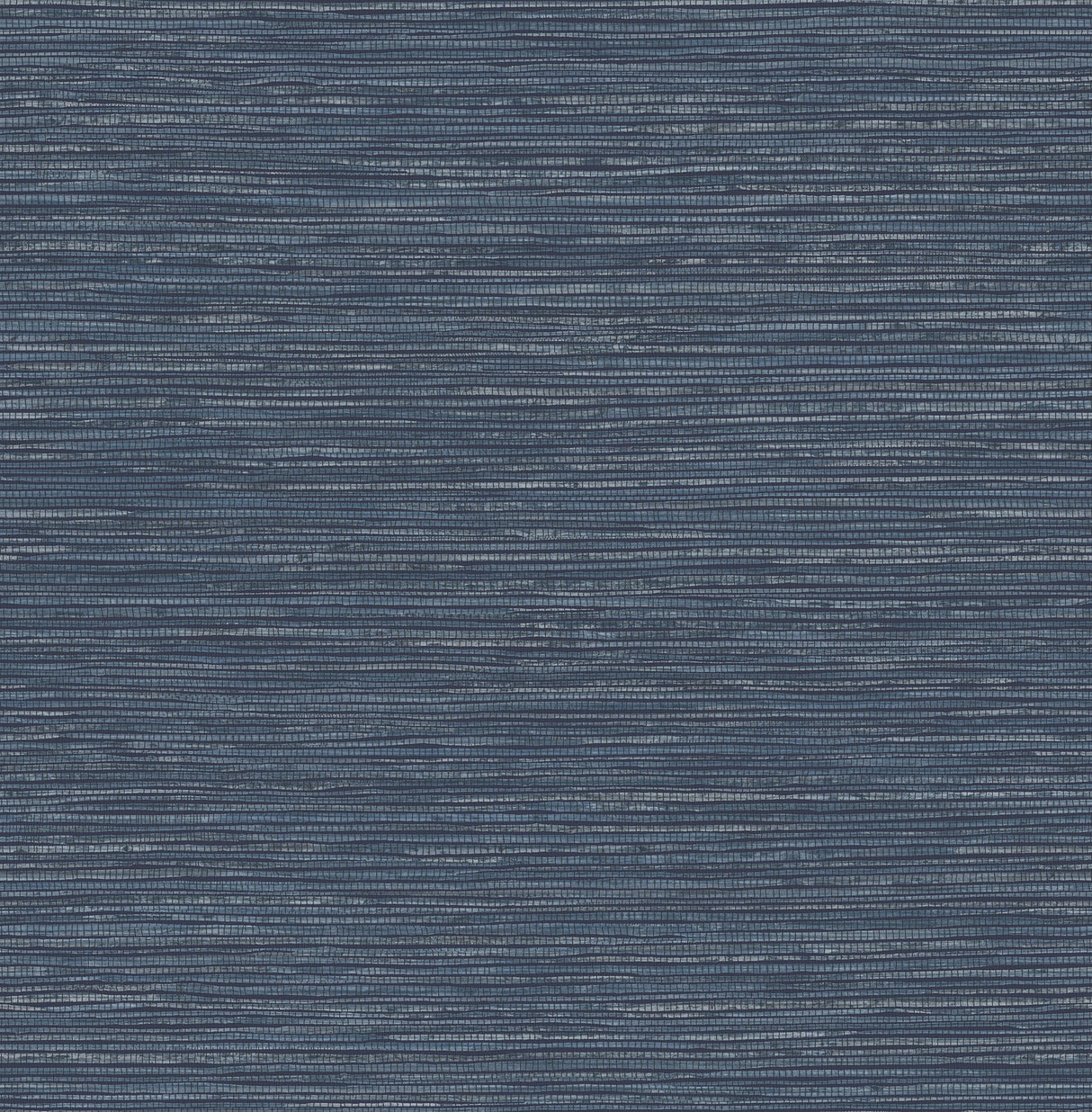 Advantage 4125-26712 Alton Indigo Faux Grasscloth Wallpaper