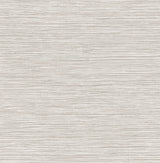 Advantage 4125-26714 Alton Light Grey Faux Grasscloth Wallpaper