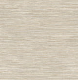 Advantage 4125-26715 Alton Taupe Faux Grasscloth Wallpaper