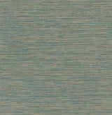 Eade’s Alton Teal Faux Grasscloth Wallpaper Teal