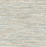 Advantage 4125-26719 Alton Light Blue Faux Grasscloth Wallpaper