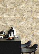 Eade’s Aria Neutral Marbled Tile Wallpaper Neutral