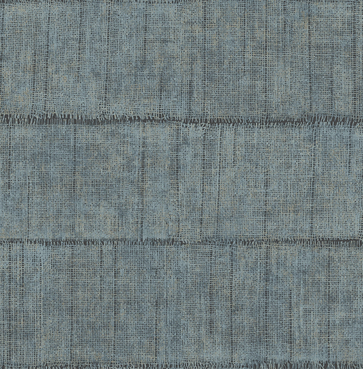 Advantage 4125-26742 Blake Denim Texture Stripe Wallpaper