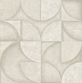 Advantage 4125-26747 Addison Stone Retro Geo Wallpaper