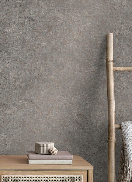Eade’s Colt Grey Cement Wallpaper Grey