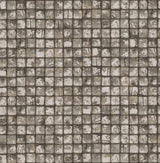 Advantage 4125-26756 Kingsley Grey Tiled Wallpaper