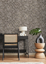 Eade’s Kingsley Grey Tiled Wallpaper Grey