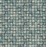 Eade’s Kingsley Blue Tiled Wallpaper Blue