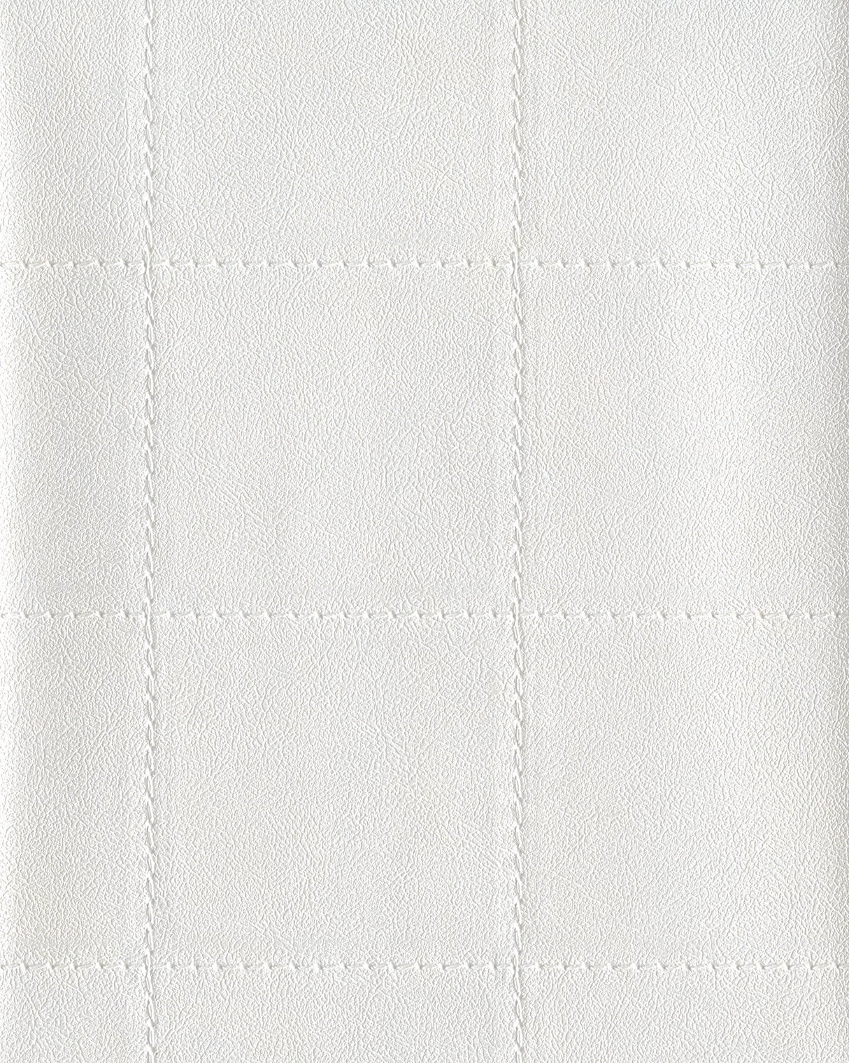 Warner 4140-3743 Fair 'N Square Pearl Faux Leather Wallpaper