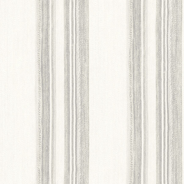 Chesapeake 4142-72602 Loom Spun Grey Wallpaper